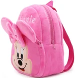 STARYANS Cute Cat Plush Bag Premium Quality (Pink, 11 L)Soft Children, Kids, Baby, School Bag (Pink, 10 L) - Image 2