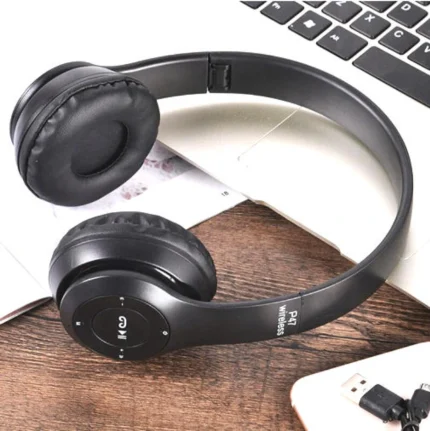 FRONY EQ-1033 P47 Headset Super Extra Bass Bluetooth Headset (Furious On the Ear) Bluetooth Headset (Multicolor, True Wireless)