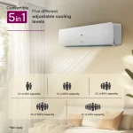 Godrej 2025 Model 1.5 Ton 3 Star Split Inverter AI Powered, 5-In-1 Convertible, Heavy Duty Cooling At Extreme Temperature AC (EI 18N3T WZE, White) - Image 2